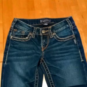 SILVER Aiko  Dark Wash Jeans Bootcut